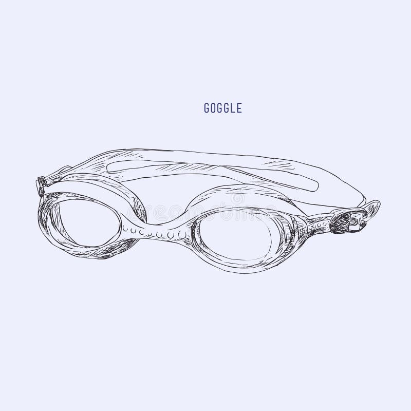 Swimming Goggle Stock Illustrations 418 Swimming Goggle Stock
