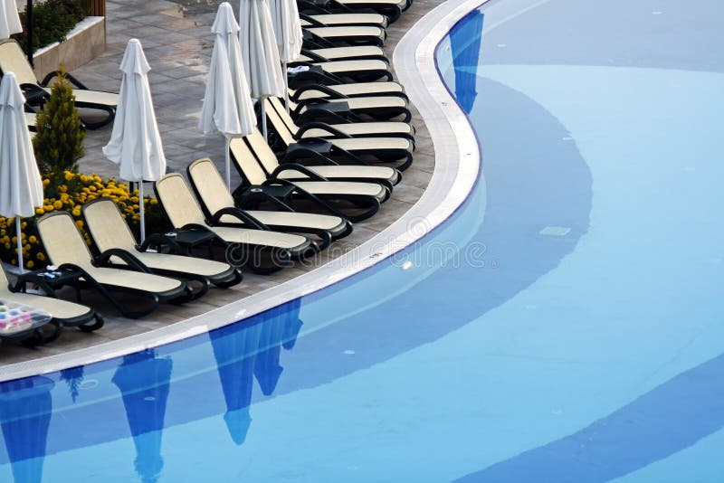 Swimming pool stock photography