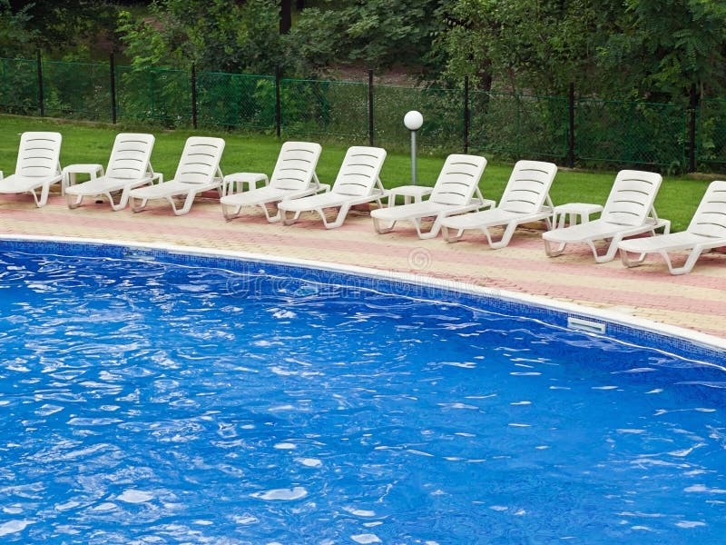 Swimming pool royalty free stock photography