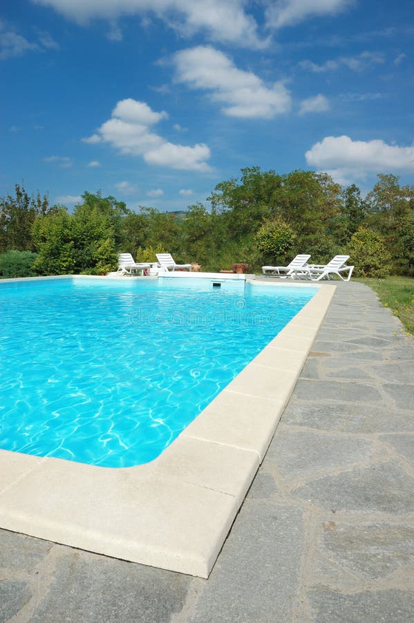 Swimming pool royalty free stock photography