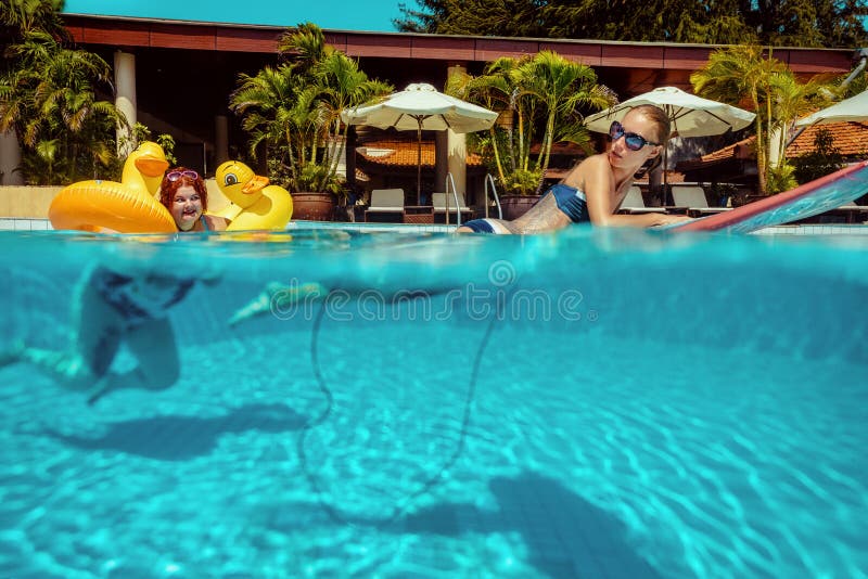 Swimming-pool στοκ εικόνες