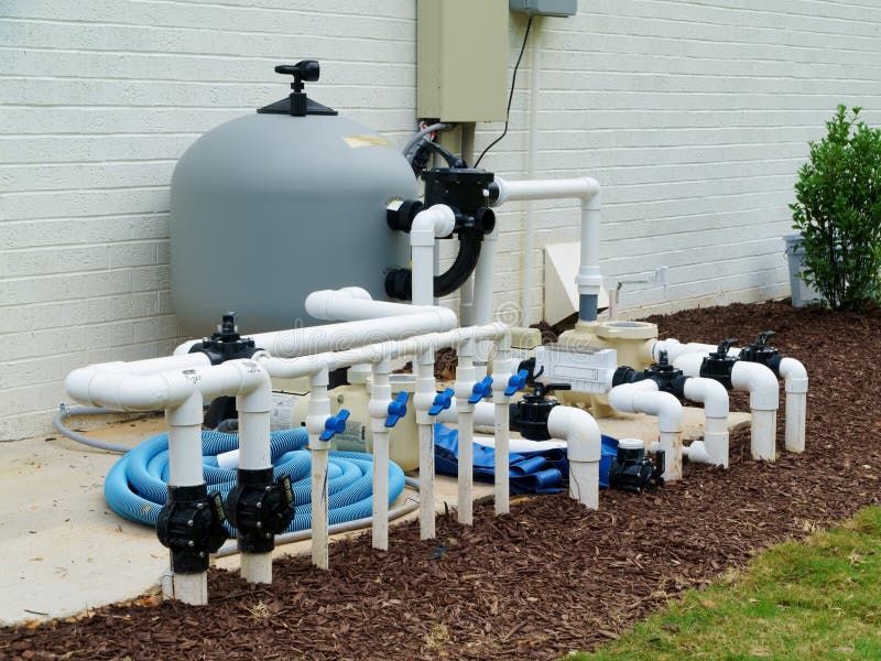 Swimming Pool Filtration System Stock Image Image Of Cleaning swimming-pool-filtration-system-stock-image-image-of-cleaning