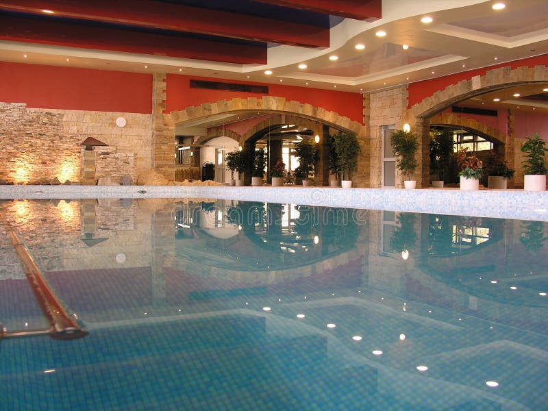 Swimming pool in health club