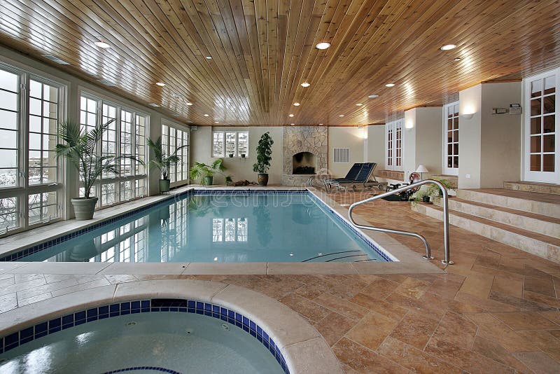 Swimming pool in luxury home