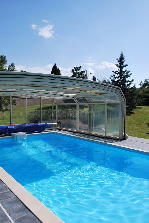 Swimming pool on South of France