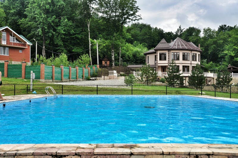 Swimming pool in Tourist base for the rest of the Walnut grove