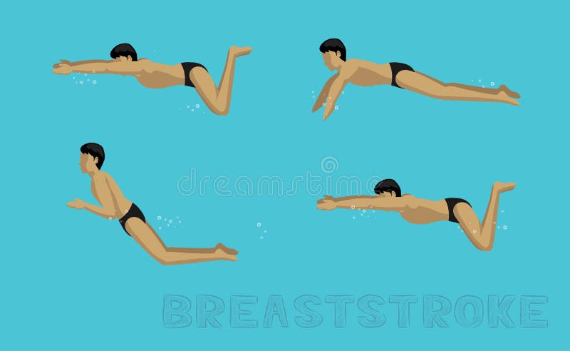 Swimming Style Breaststroke Motion Sequence Man Animation Set Stock Vector - Illustration of swim, exercise: 141777659 Swimming Style Breaststroke Motion Sequence Man Animation Set Stock Vector - Illustration of swim, exercise: 141777659