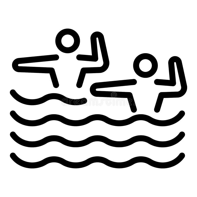 Swimming Team Vector Logo stock vector. Illustration of pictogram 68259601