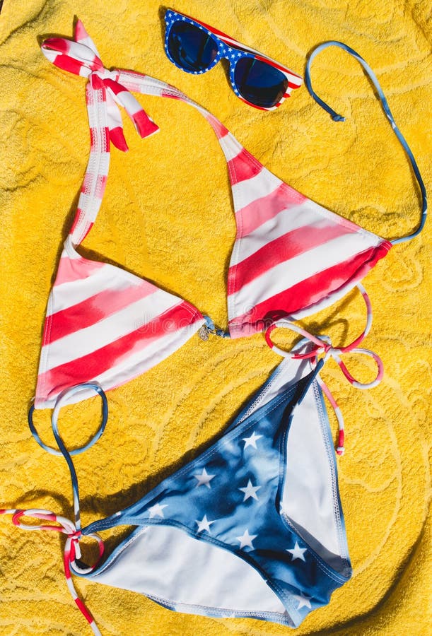 494 American Flag Bikini Stock Photos - Free & Royalty-Free Stock
