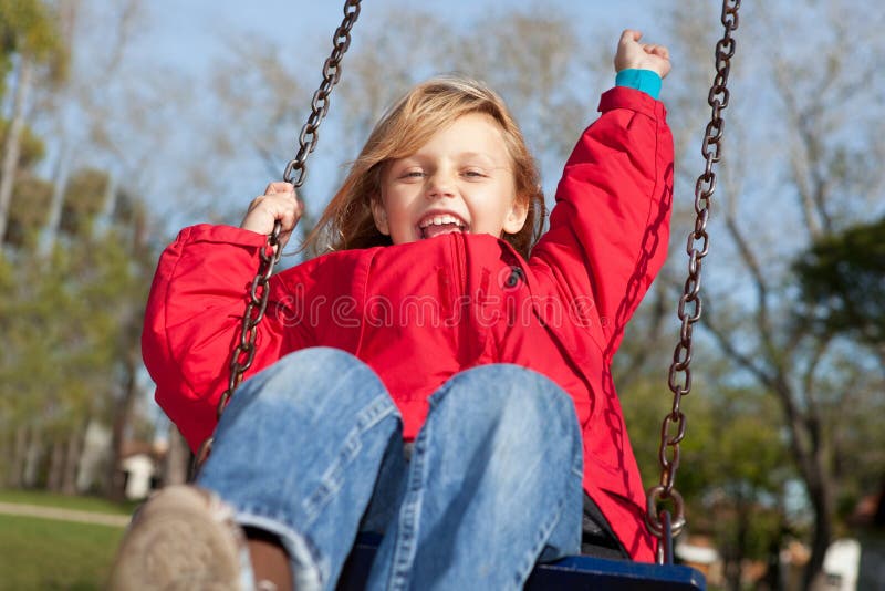 Tire Swing Fun stock photo. Image of adventure, autumn 705048
