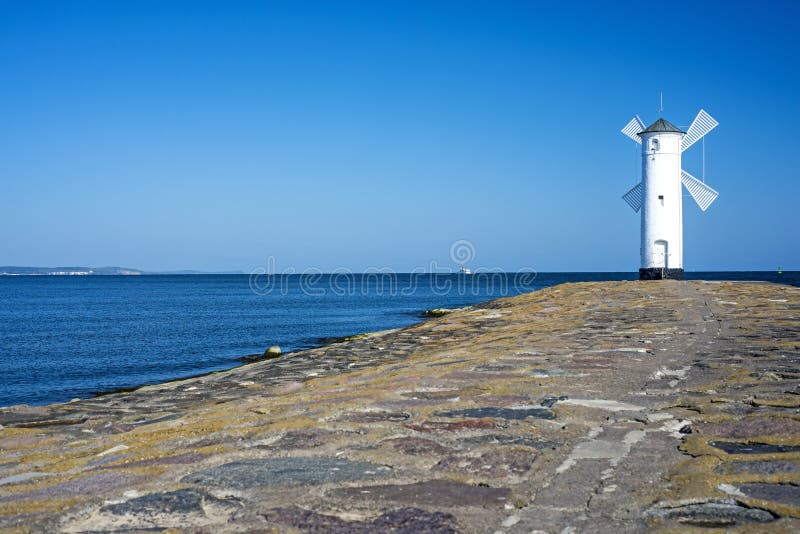 Swinoujscie, town s landmark the Stawa Mlyny