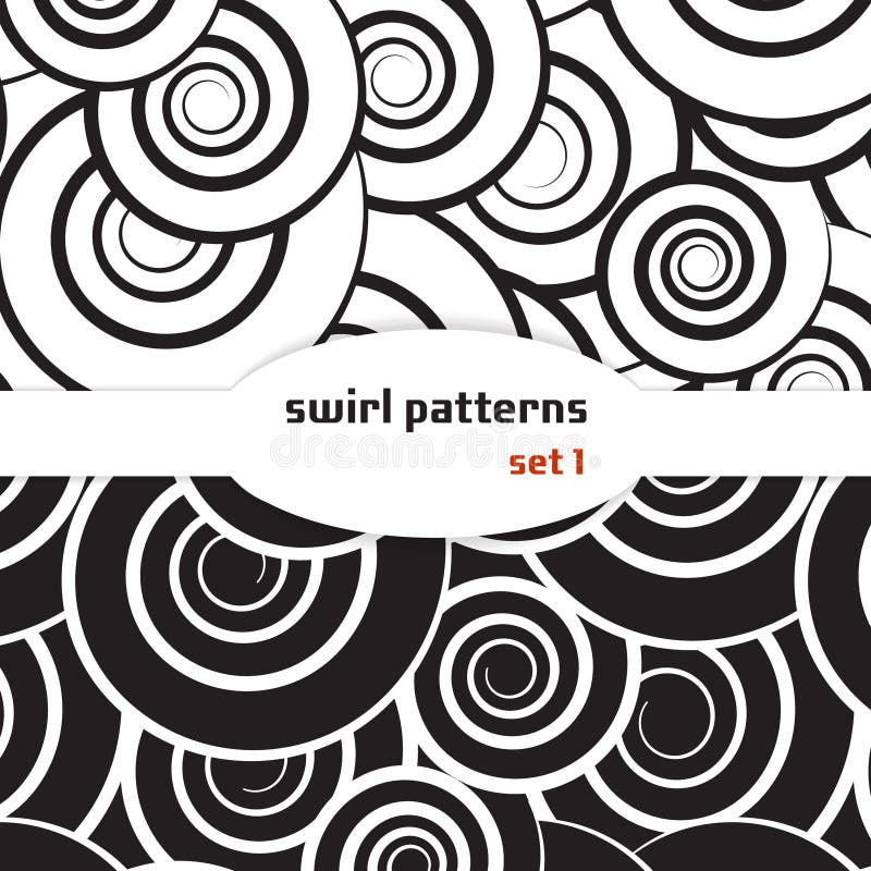 Swirl seamless pattern