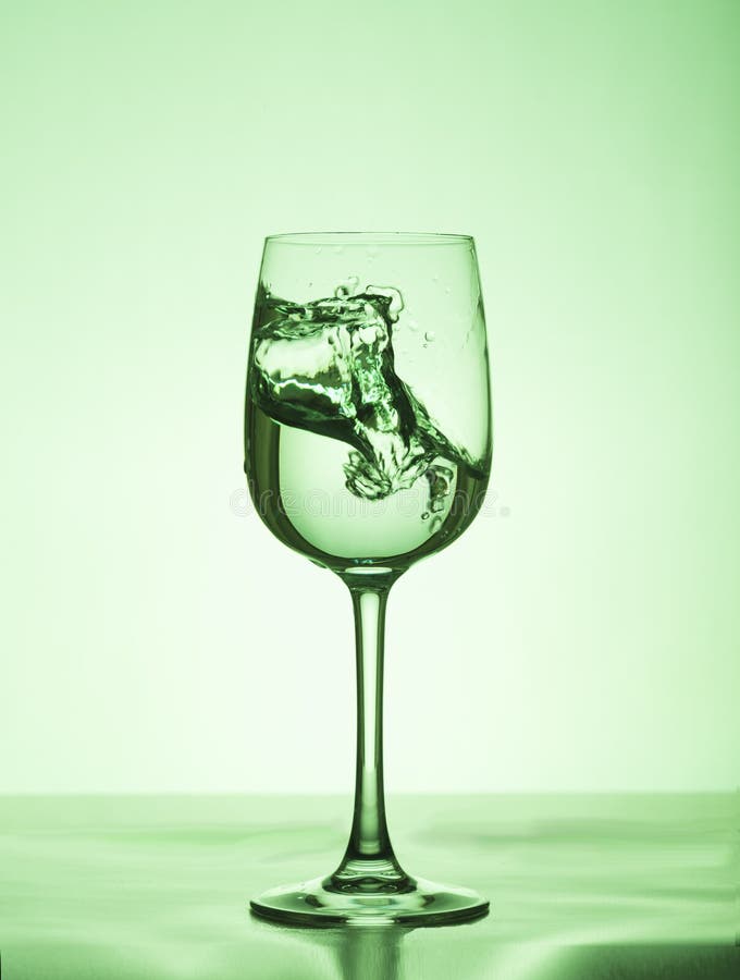 Swirl Water and Green Light Stock Image Image of still, tempting