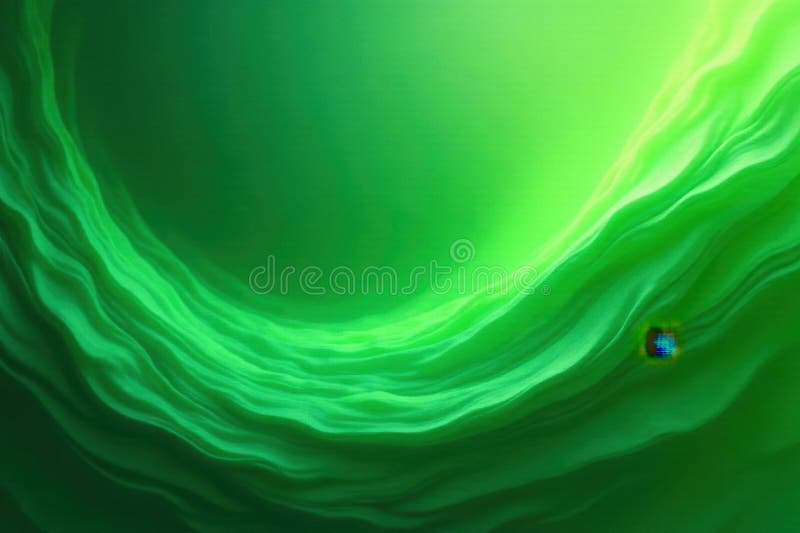 Swirling emerald and lime gradients textured digitally organic vibrant background royalty free illustration