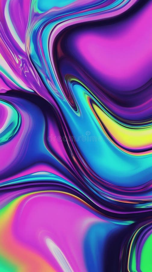 Swirling gradient creating abstract colorful background with vibrant colors stock photos