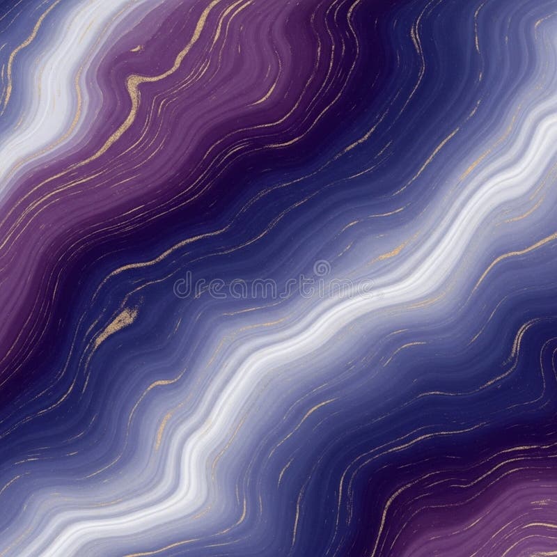 Swirling lines are accented by subtle gold highlights, creating a marbled royalty free illustration