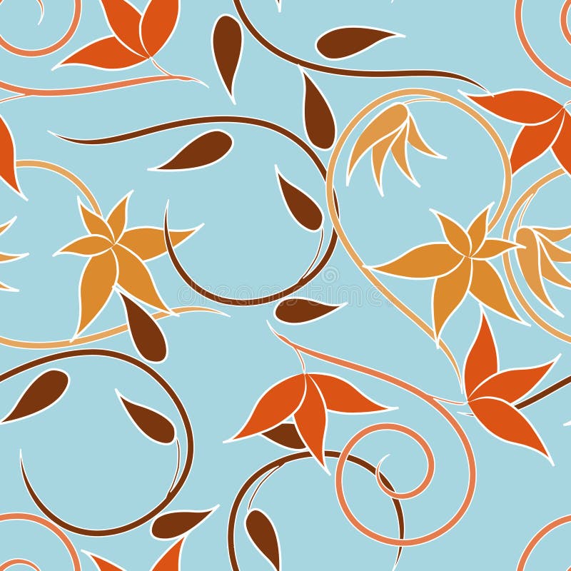 Swirls royalty free illustration