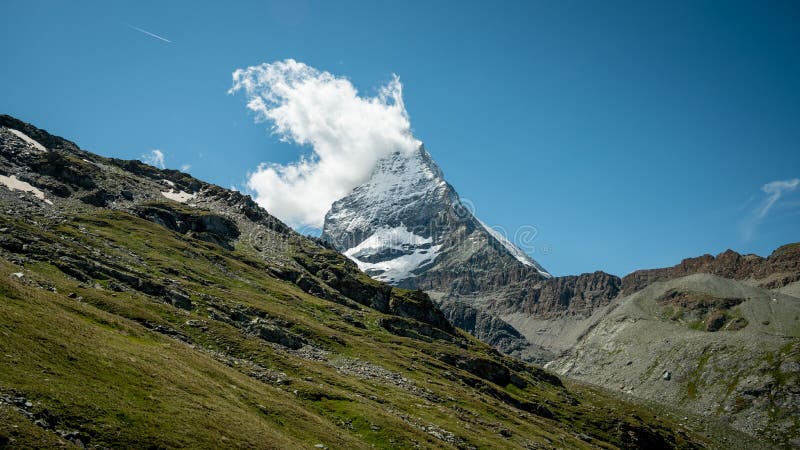 Swiss Alps Matterhorn Landscape In The Mountains Stock Photo Image Of Clouds Land 229001000 Swiss Alps Matterhorn Landscape In The Mountains Stock Photo Image Of Clouds Land 229001000