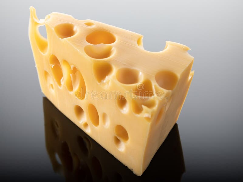 Swiss Cheese With Holes Background Stock Photo Image of fresh