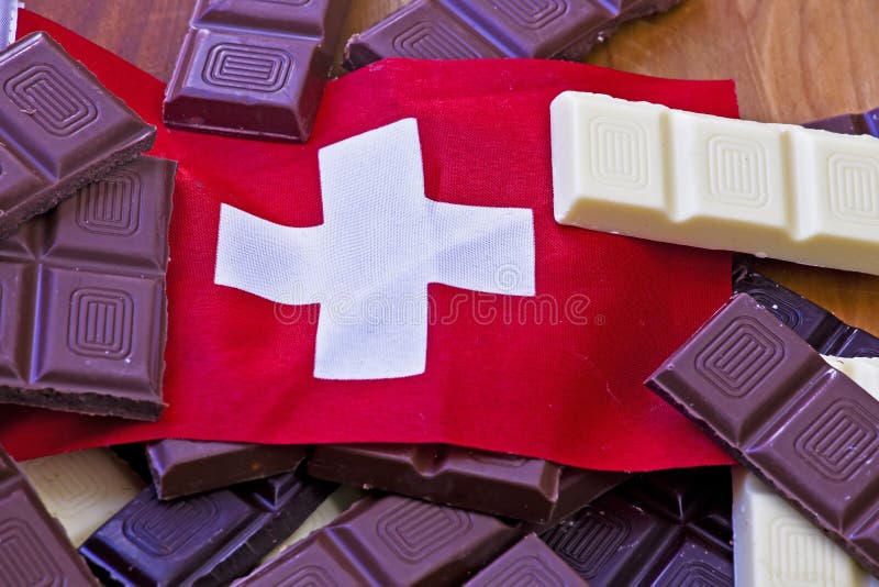 Swiss Chocolate Stock Image Image Of Sweet Three Sugar 20454937