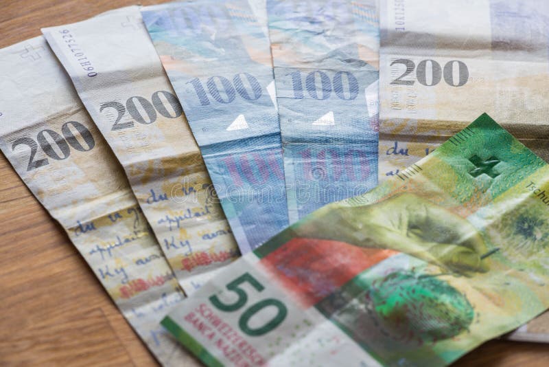 Swiss Money, High Denominations Stock Photo Image of cash, rate 86034662