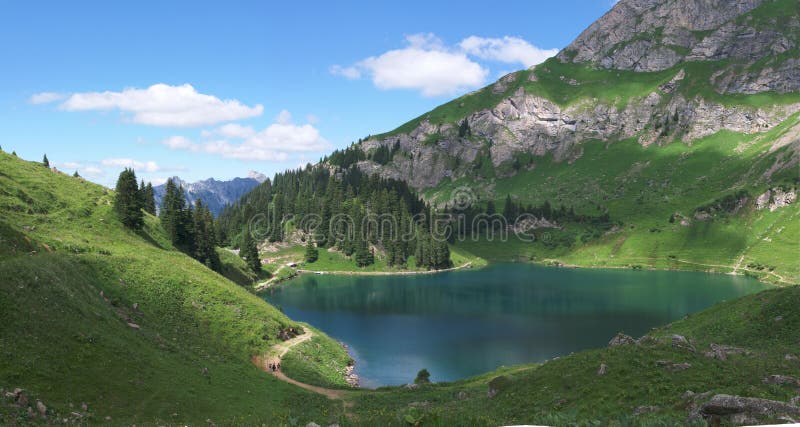 Swiss mountain landscape