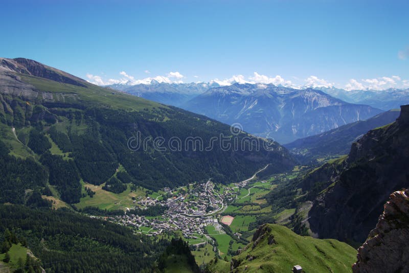 Swiss mountain landscape