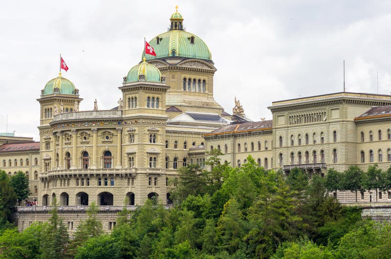 Swiss Parliament building (Bundeshaus). Bern, Switzerland, Europe. Swiss Parliament building (Bundeshaus). Bern, Switzerland, Europe