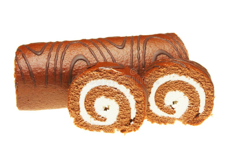 Swiss roll stock photography