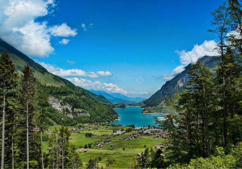 Swiss Town stock images