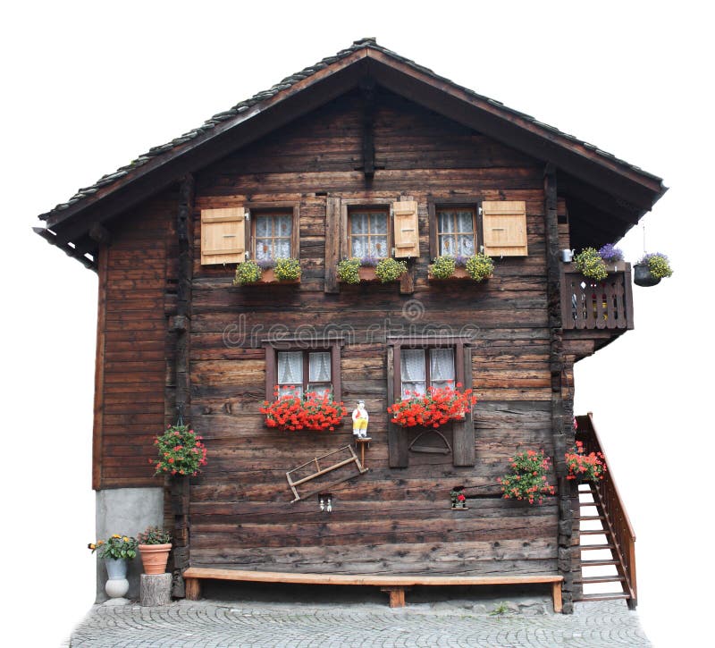 Swiss traditional house
