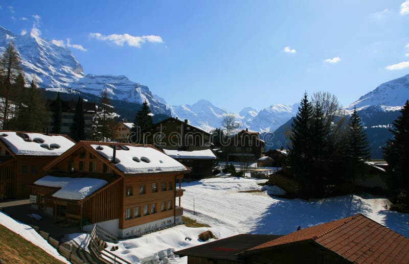 Swiss Village British Columbia Canada Swiss Village stock image. Image of mountain, outdoor - 25518667