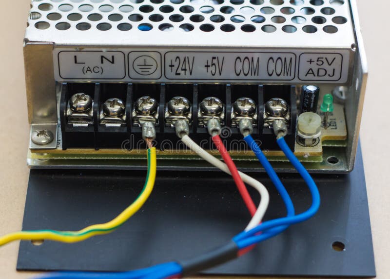 Switching Power Supply AC To DC Isolated Stock Image Image of