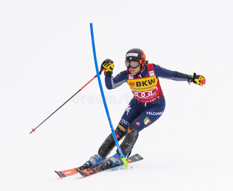 Switzerland: Audi FIS Alpine Ski World Cup Women``s Alpine Combined in Crans-Montana stock photo Switzerland: Audi FIS Alpine Ski World Cup Women``s Alpine Combined in Crans-Montana stock photo