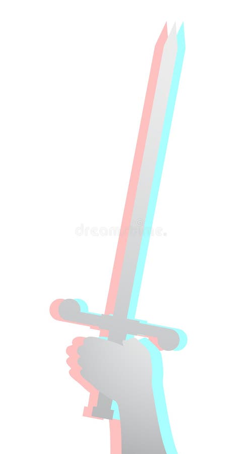 Sword effect stock illustration Sword effect stock illustration