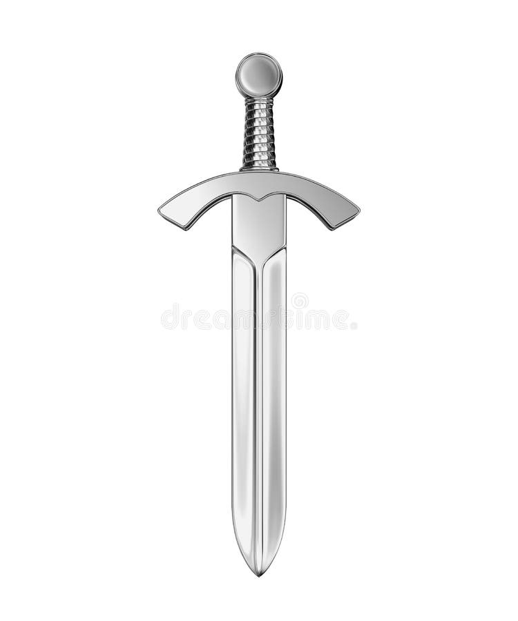 Sword isolated stock illustration