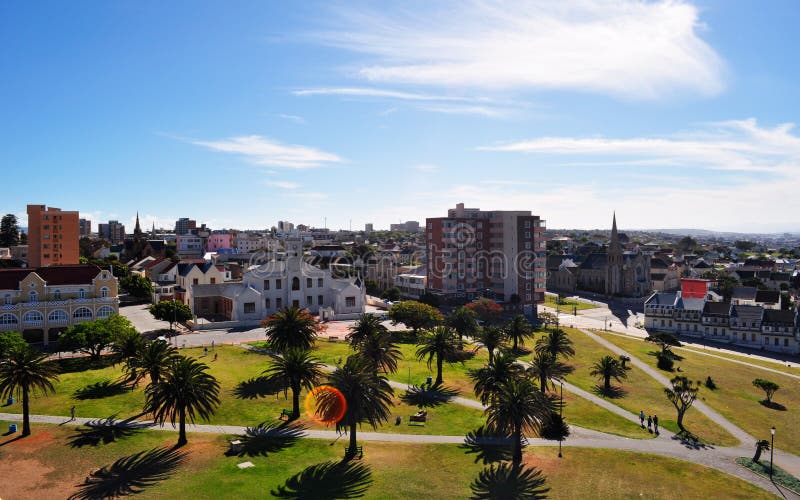 Sydafrika trädgårdrutt, Port Elizabeth fotografering för bildbyråer