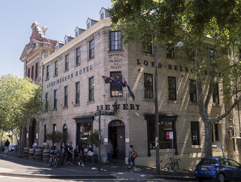 SYDNEY,AUSTRALIA,12th OCTOBER,2017. the lord nelson hotel