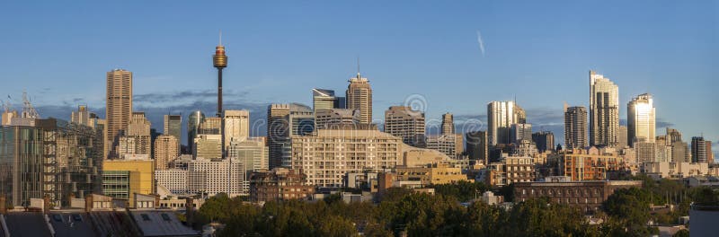 Sydney City Scape royalty-vrije stock foto