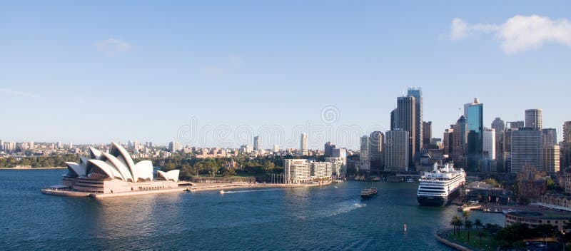 Sydney City Skyline royalty free stock image Sydney City Skyline royalty free stock image
