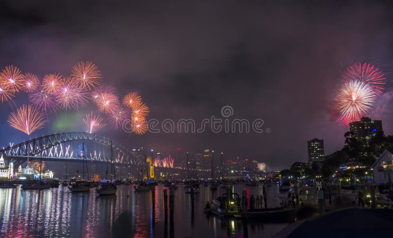 Sydney 2014 Fireworks