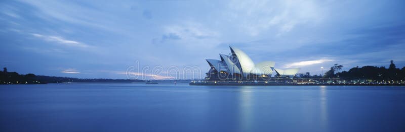 Sydney Harbor och operahus arkivfoton Sydney Harbor och operahus arkivfoton