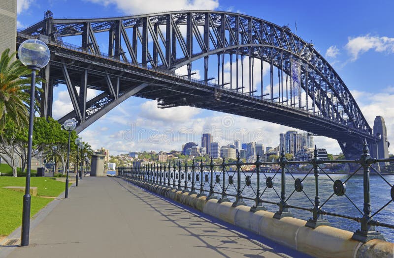 Sydney Harbour Bridge with City Skyline, Sydney, Australia. Sydney Harbour Bridge with City Skyline, Sydney, Australia