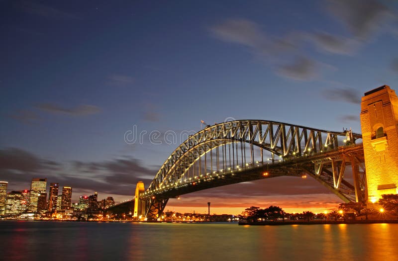 Sydney Harbour Bridge & City