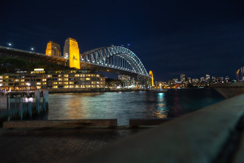 The Sydney Harbour Bridge at Night