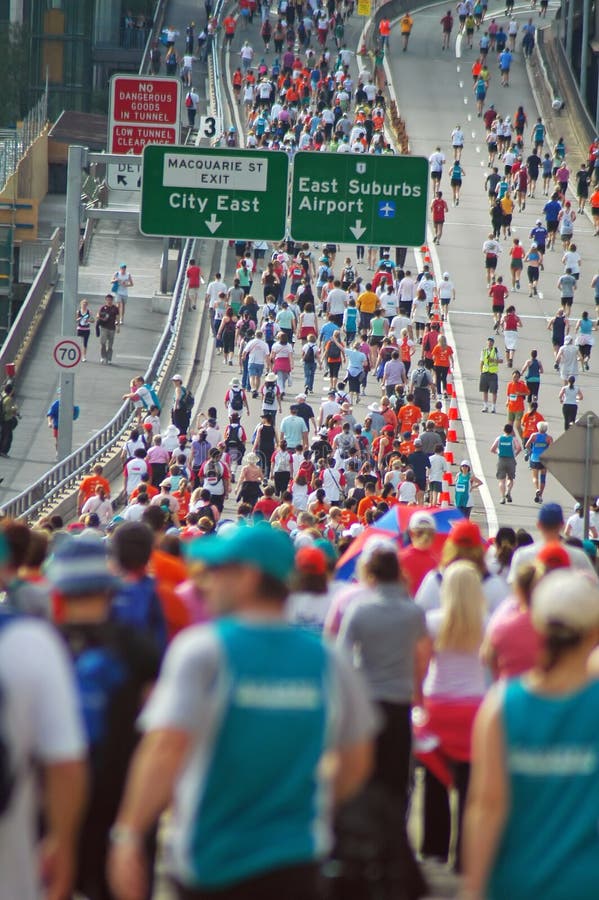 Sydney marathon stock photos