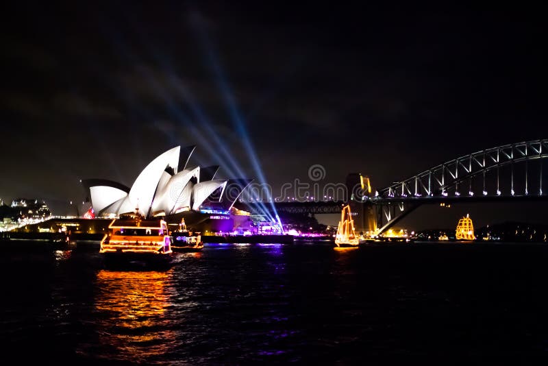 Sydney NYE 2015 théatres de l'opéra images stock Sydney NYE 2015 théatres de l'opéra images stock