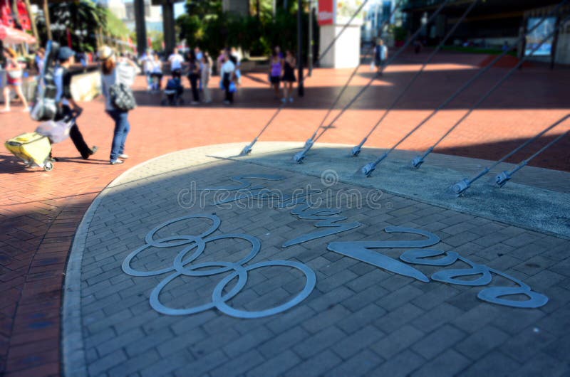 Sydney Olympic Park Parking Logo Stock Photos Free Royalty Free