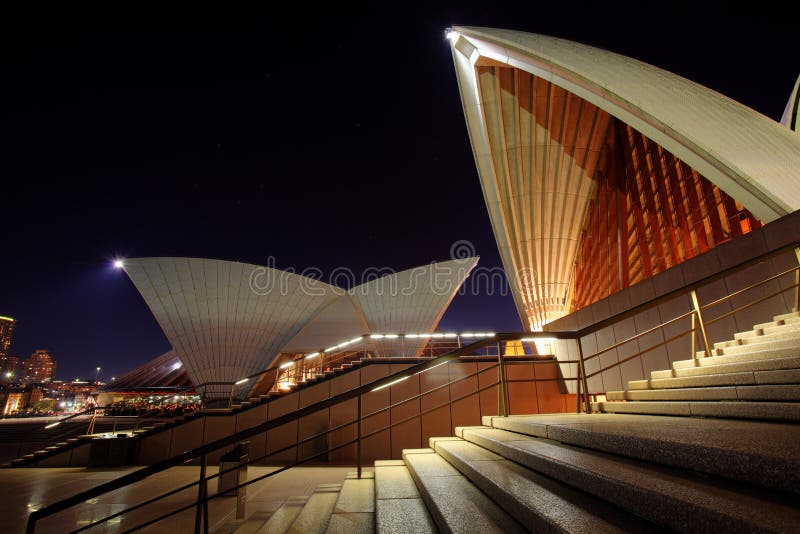 Sydney Opera House front steps