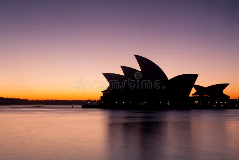 Sydney Opera House At Dusk Editorial Stock Photo. Image Of Modern 